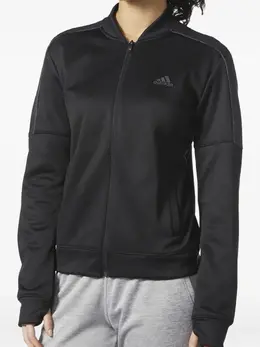 adidas: Чёрная куртка 