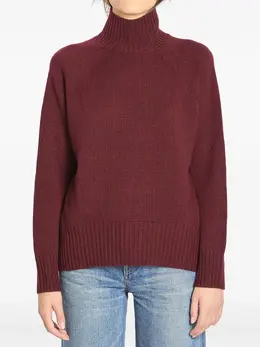 Allude: Бордовый свитер 