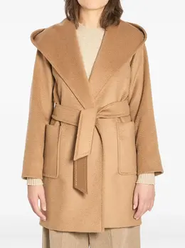 Max Mara: Пальто с капюшоном 
