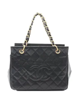 CHANEL Pre-Owned: Чёрная сумка 