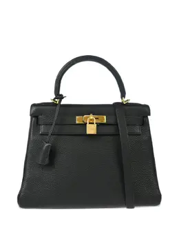 Hermès Pre-Owned: Чёрная сумка 
