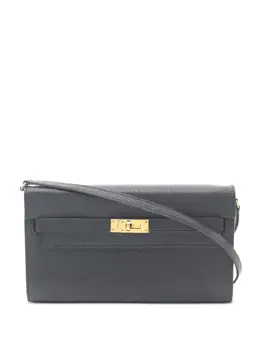 Hermès Pre-Owned: Чёрный кошелёк 