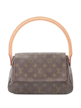 Louis Vuitton Pre-Owned: Коричневая сумка 