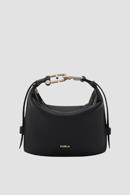 Furla: Чёрная сумка 