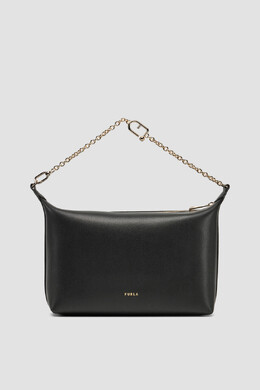 Furla: Чёрная сумка 