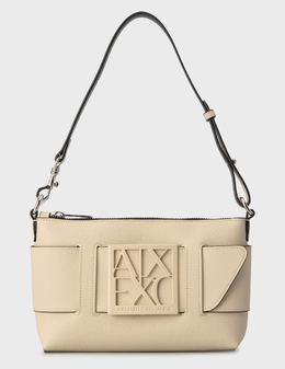 ARMANI EXCHANGE: Бежеві сумки 