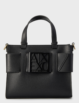 ARMANI EXCHANGE: Чорні сумки 