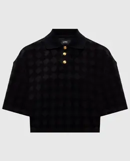 AMIRI: Чёрное поло 