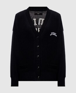 AMIRI: Чёрный кардиган 