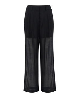 HELMUT LANG: Чёрные брюки 
