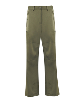 HELMUT LANG: Зелёные брюки 
