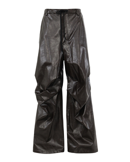 MM6 Maison Margiela: Коричневые брюки 