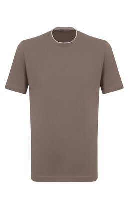 Corneliani: Хлопковая футболка 