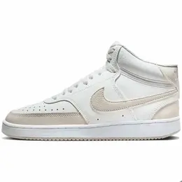 NIKE: Белые кеды  Court Vision