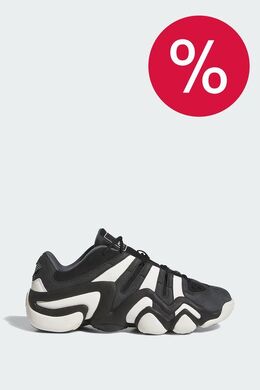Adidas: Чёрные кроссовки  Crazy