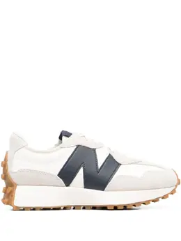 New Balance: Белые кроссовки  327
