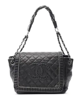 CHANEL Pre-Owned: Чёрная сумка 