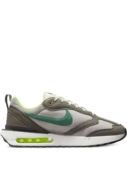 Nike: Зелёные кроссовки  Air Max