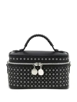 Stella McCartney: Чёрная сумка-шоппер  Falabella