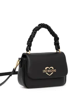 Love Moschino: Чёрная сумка через плечо 