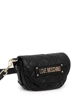 Love Moschino: Чёрная сумка через плечо 