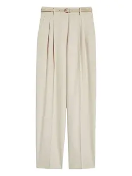 Max Mara: Бежевые брюки 