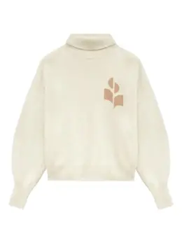 ISABEL MARANT: Белый свитер 