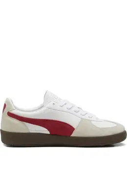 PUMA: Белые кроссовки  Suede
