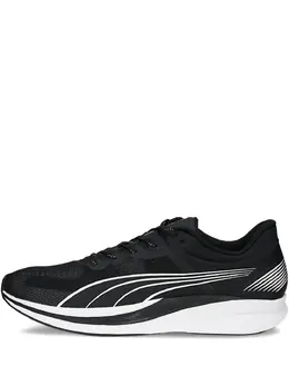 PUMA: Чёрные кроссовки 