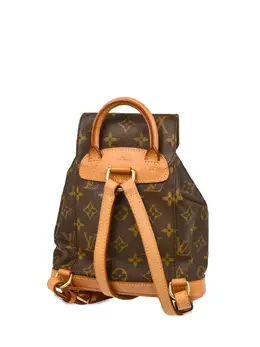 Louis Vuitton Pre-Owned: Коричневый рюкзак 