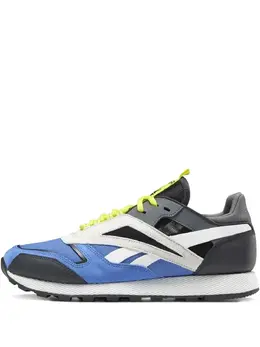 Reebok: Голубые кроссовки  Classic Leather