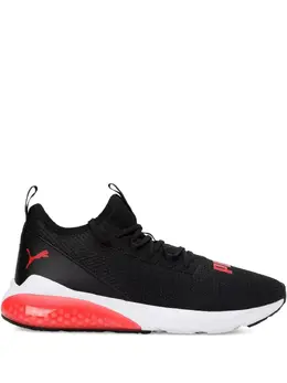 PUMA: Чёрные кроссовки 