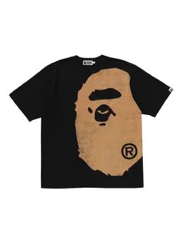 A BATHING APE®: Чёрная футболка 