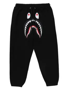A BATHING APE®: Чёрные брюки 
