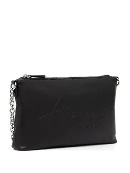 Armani Exchange: Чёрная сумка 