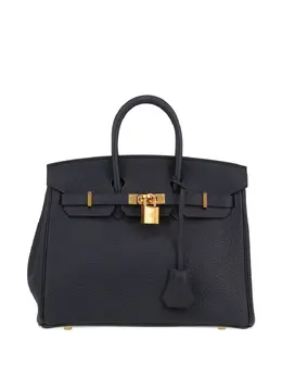 Hermès Pre-Owned: Синяя сумка-шоппер 