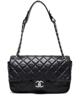 CHANEL Pre-Owned: Чёрная сумка 