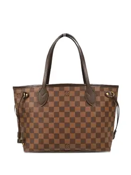 Louis Vuitton Pre-Owned: Коричневая сумка-шоппер 