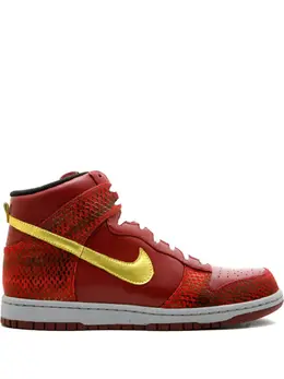 Nike: Красные кроссовки  Dunk High Premium