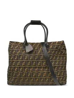 Fendi Pre-Owned: Коричневая сумка-шоппер 