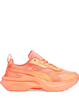 PUMA: Оранжевые кроссовки  Rider