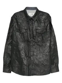 MM6 Maison Margiela: Рубашка с карманами 