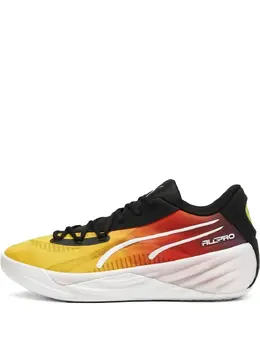 PUMA: Жёлтые кроссовки 
