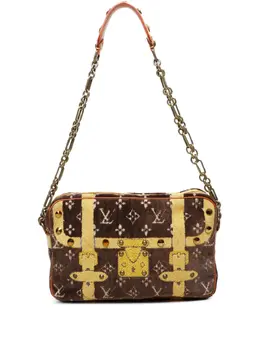 Louis Vuitton Pre-Owned: Коричневая сумка 
