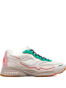 Saucony: Бежевые кроссовки  Grid
