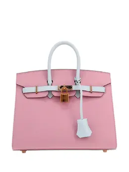 Hermès Pre-Owned: Розовая сумка-шоппер 
