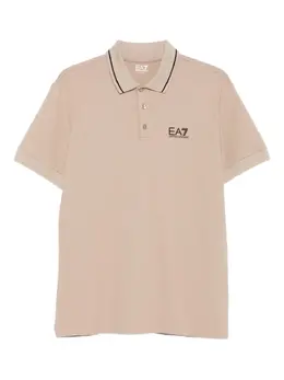 Ea7 Emporio Armani: Поло с принтом 