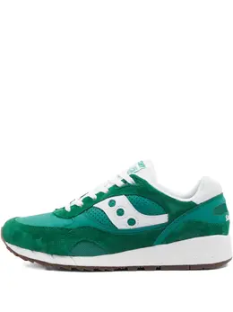 Saucony: Зелёные кроссовки  Shadow 6000