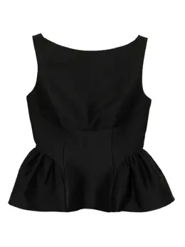 Roland Mouret: Чёрный топ 