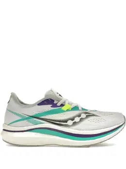 Saucony: Фиолетовые кроссовки  Endorphin Pro 2